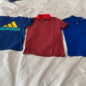 Adidas, Puma, St. John’s Bay polos/t-shirt